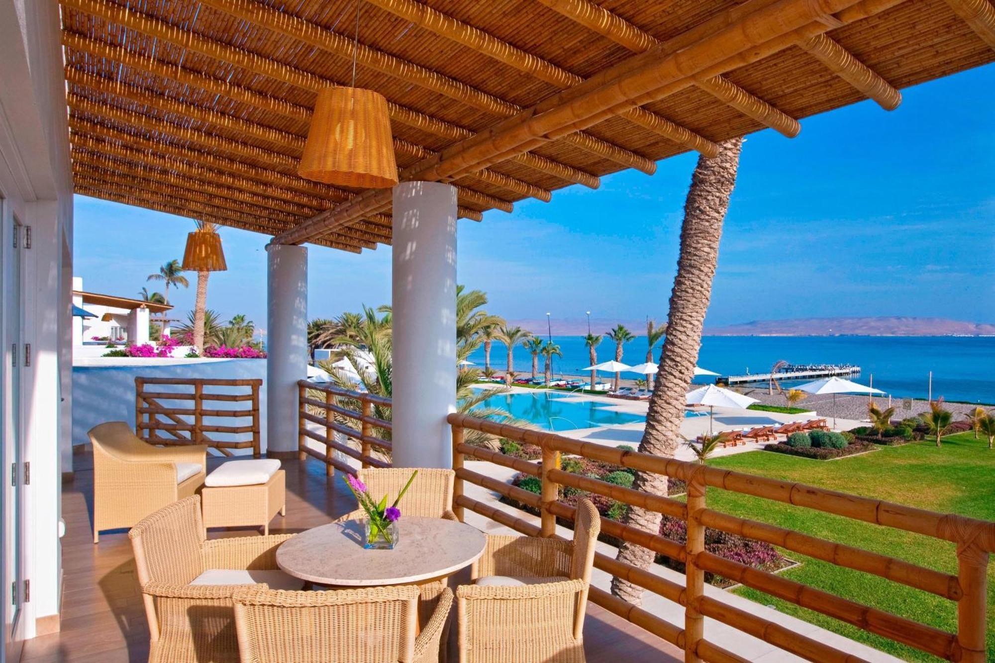 Hotel Paracas, A Luxury Collection Resort, Paracas Exterior foto The resort's pool area